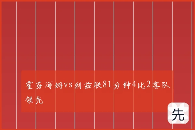 霍芬海姆vs利兹联81分钟4比2客队领先